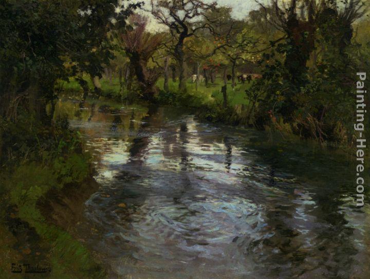 Fritz Thaulow Famous Paintings page 3